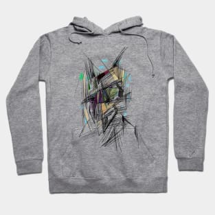 abstract art : The Pilot Hoodie